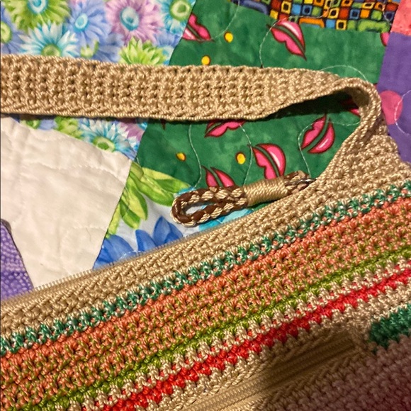 The SAK Multicolor Crochet Shoulder Bag - Picture 3 of 4